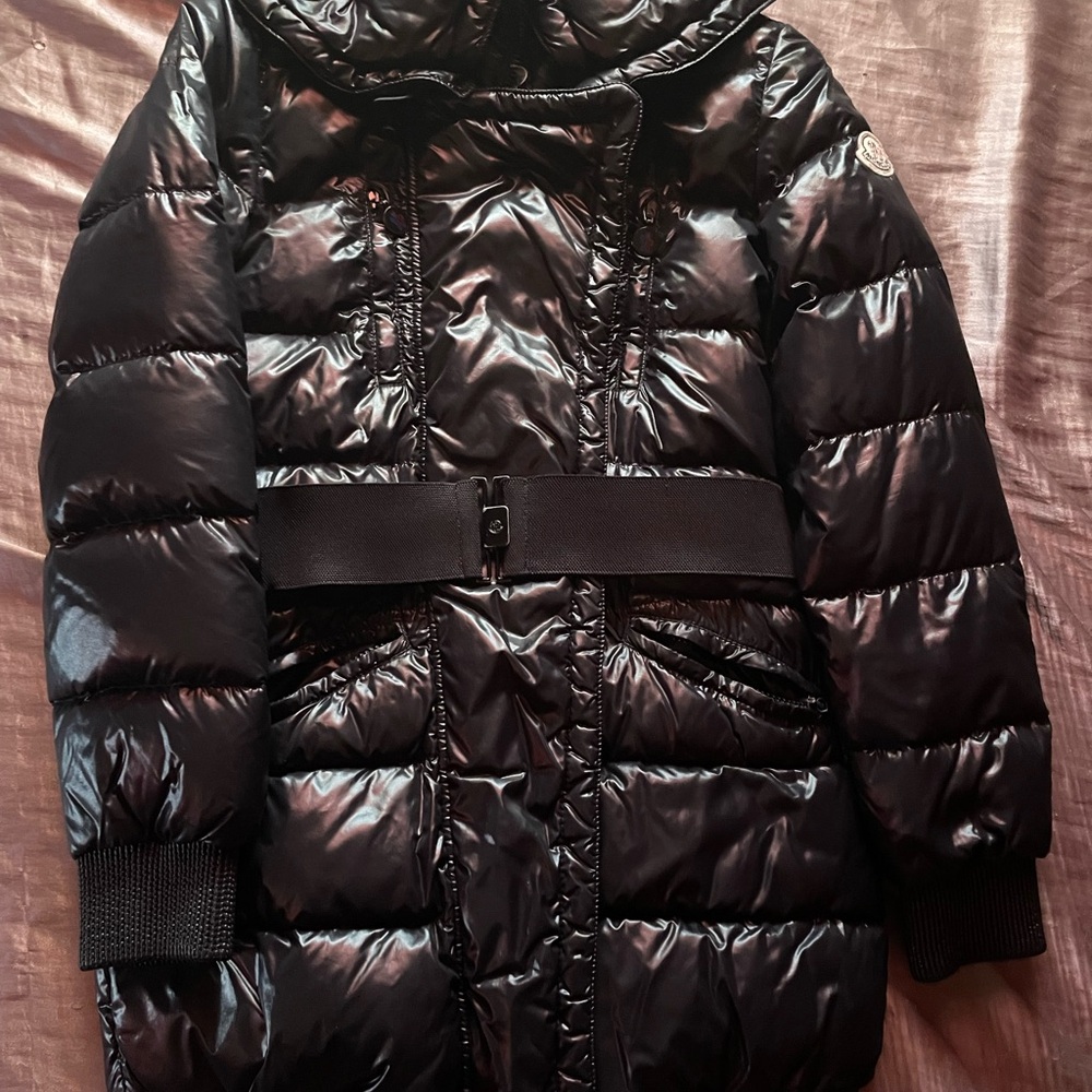 VINTAGE! Women’s Moncler Black Puffer Coat size 0/1 SMALL